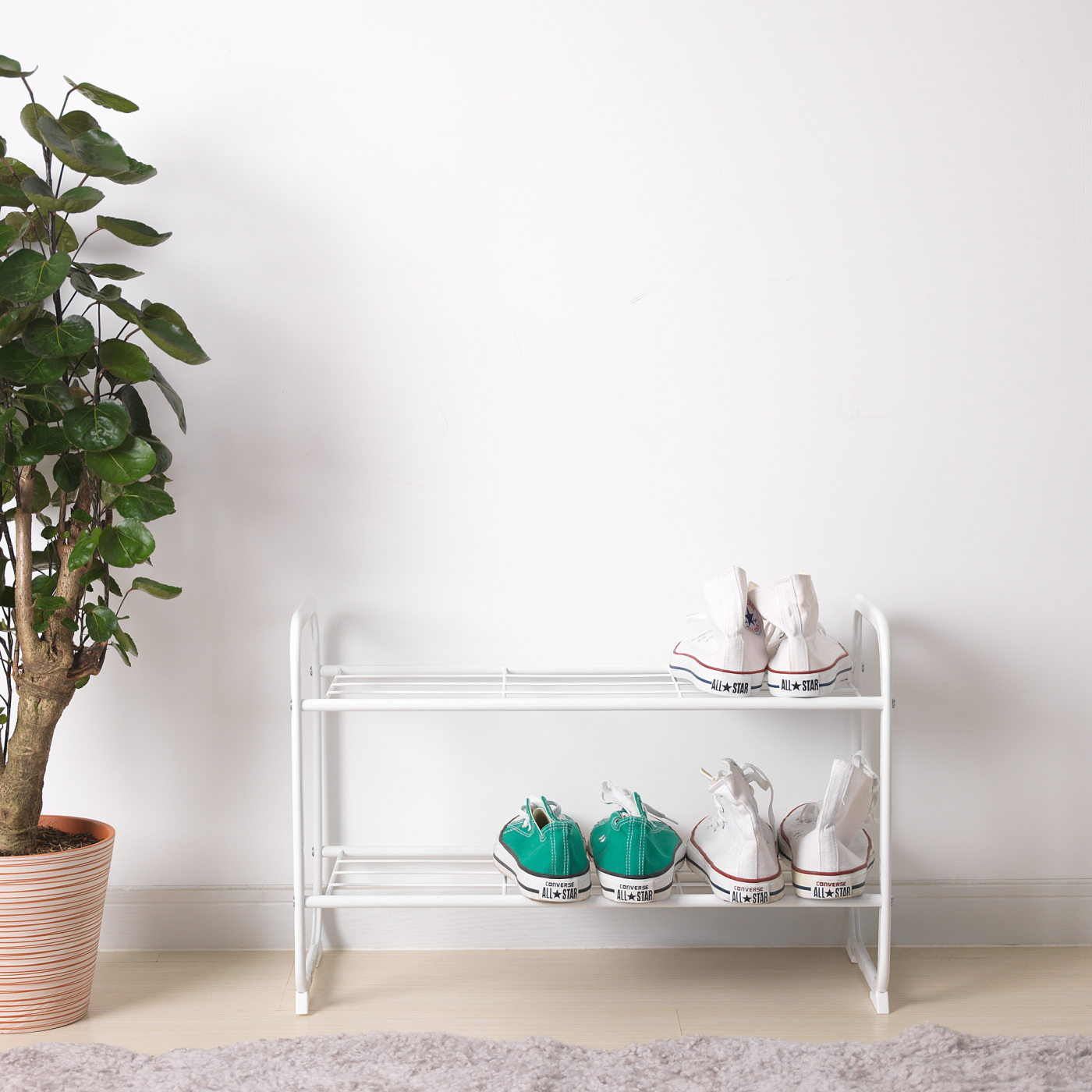 BIBBLIS shoe rack white - IKEA