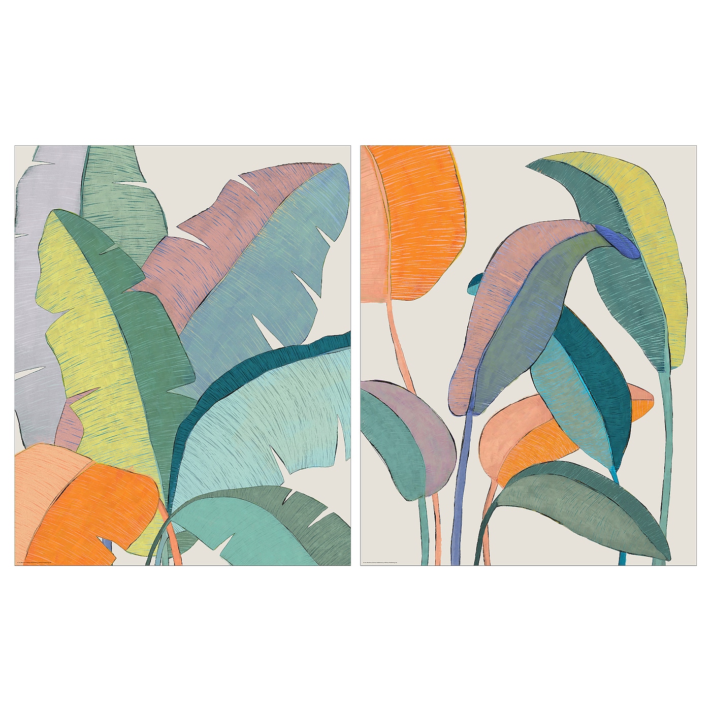BILD poster banana leaves - IKEA