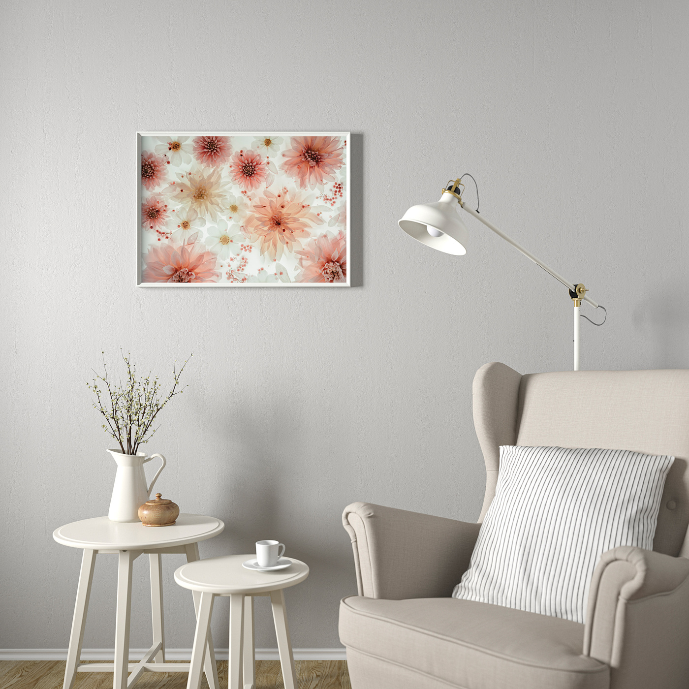 BILD poster flowers-transparent - IKEA
