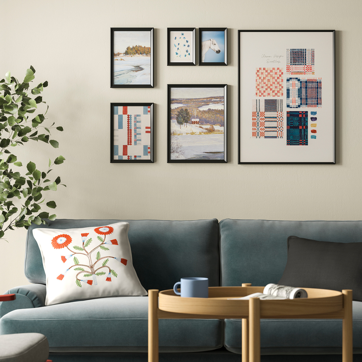 BILD poster, set of 5 Nordic imagery - IKEA