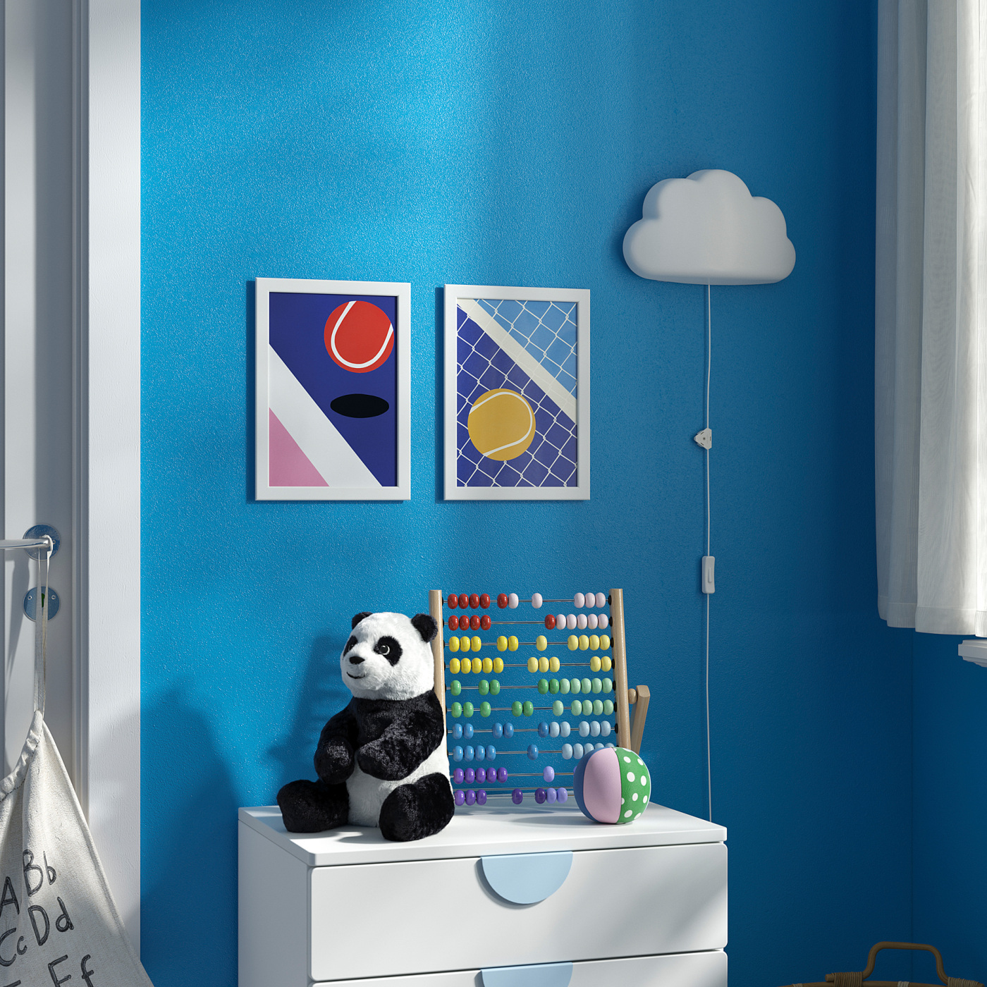 BILD poster tennis match - IKEA