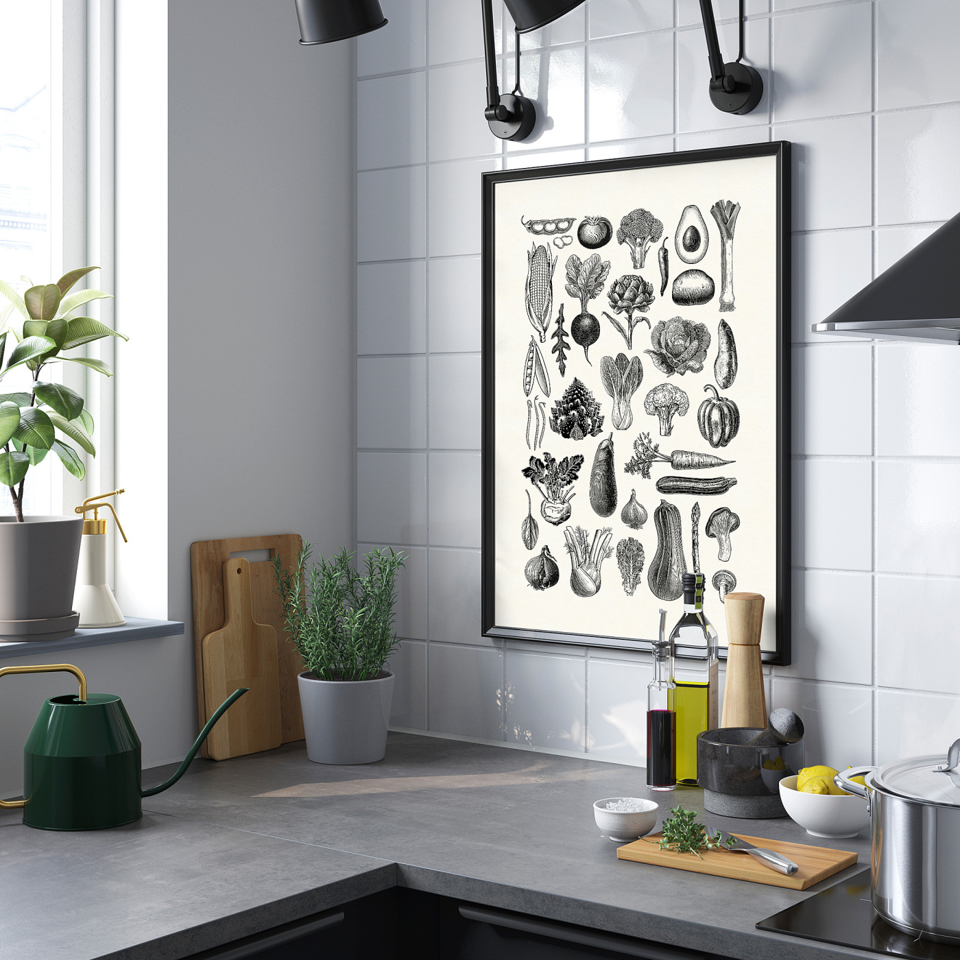 BILD poster various vegetables - IKEA
