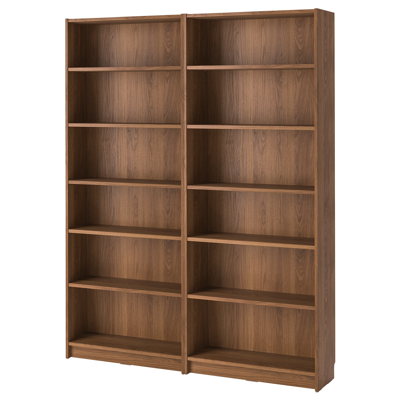 BILLY bookcase combination brown walnut effect - IKEA