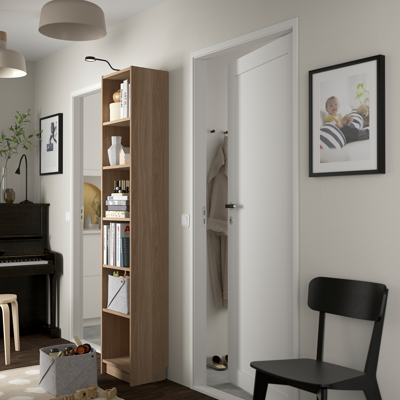 BILLY bookcase oak effect - IKEA