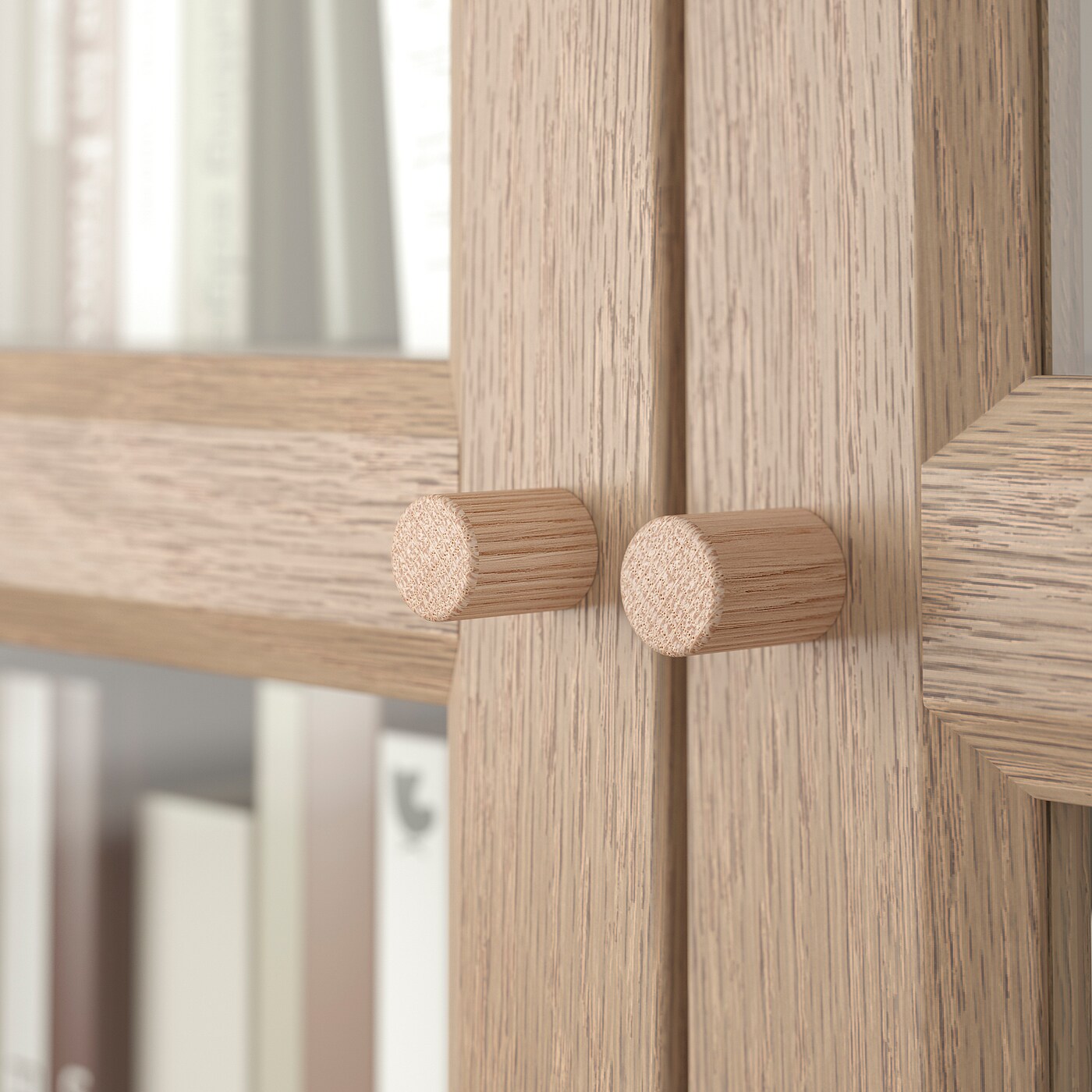 BILLY / OXBERG bookcase comb with extension units oak effect