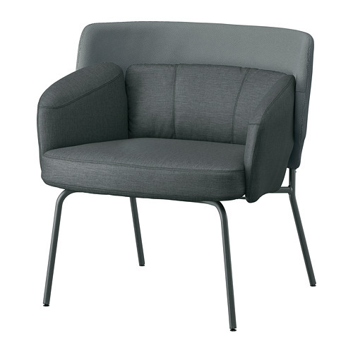 VISKABACKA armchair Gunnared dark grey - IKEA