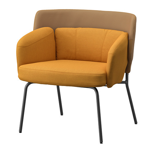 VISKABACKA armchair Gunnared dark grey - IKEA