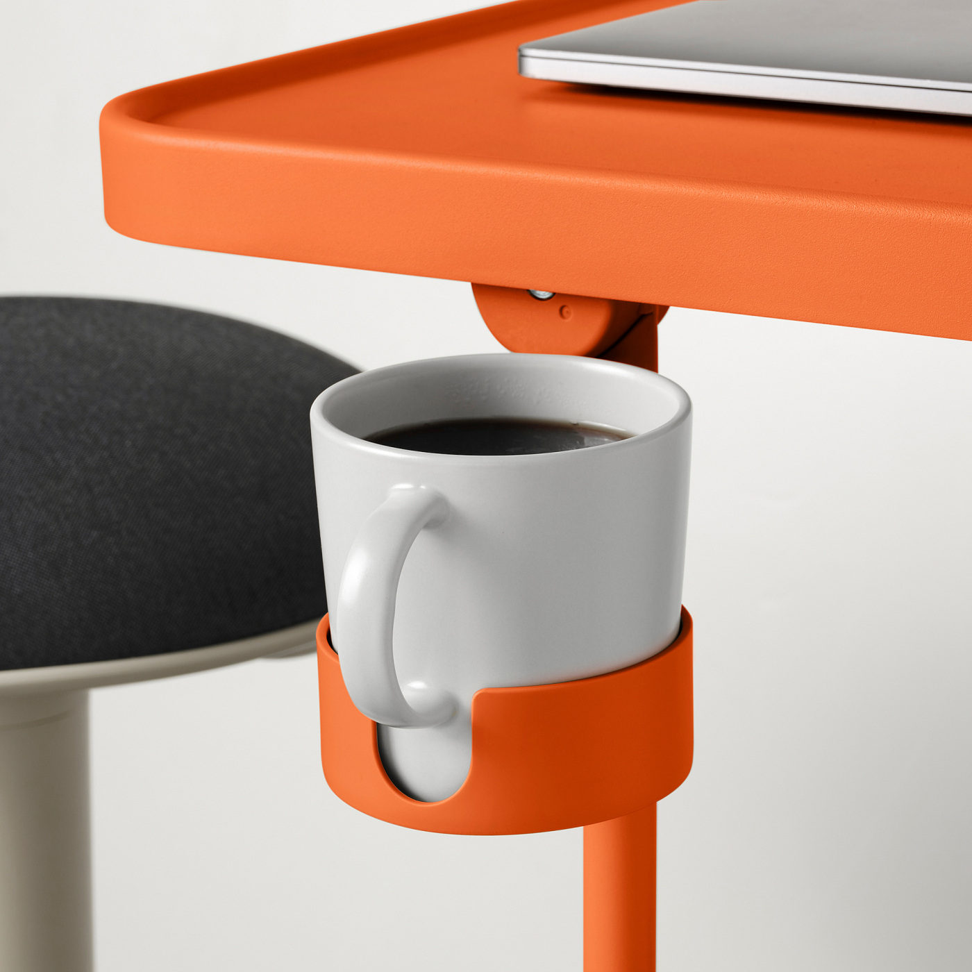 ビョルコーセン　ラップトップスタンド　ブラウンオレンジ BJÖRKÅSEN laptop stand brown-orange - IKEA