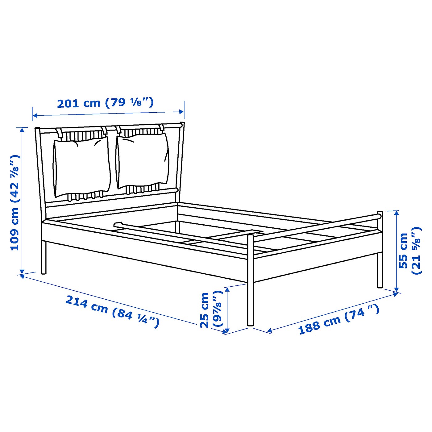 【定価97,990円】BJÖRKSNÄS ベッドフレーム 140x200 cm 定価97,990円】BJÖRKSNÄS ベッドフレーム 140x200 cm - メルカリ