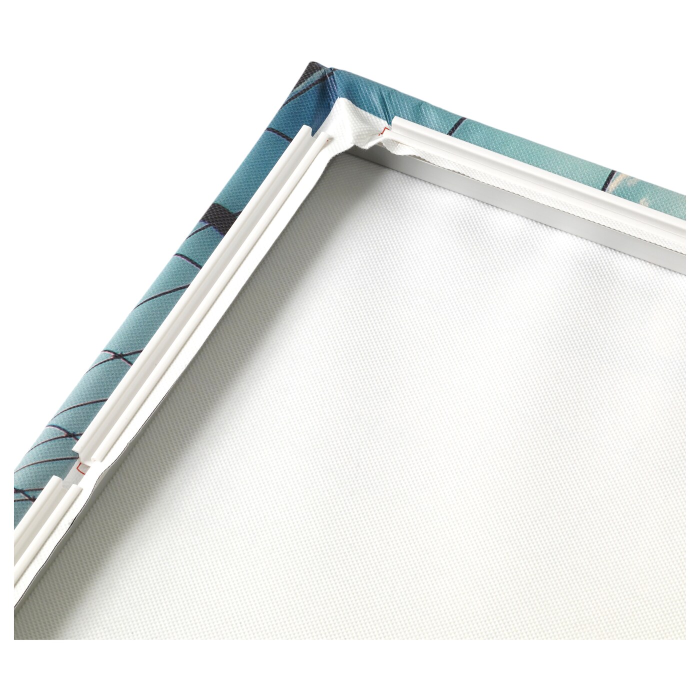 BJÖRKSTA picture with frame head to head/black - IKEA