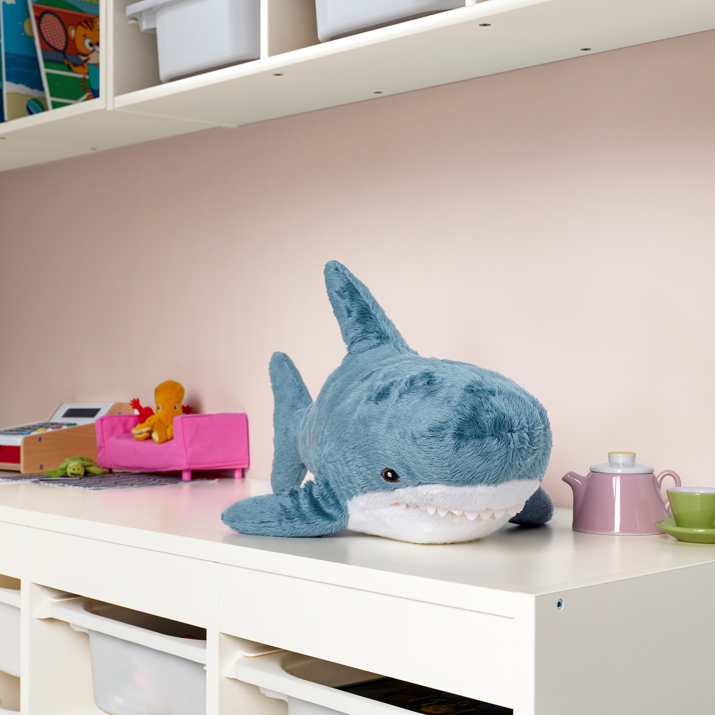BLÅHAJ soft toy baby shark - IKEA