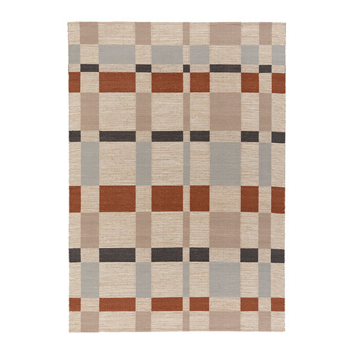STOENSE rug, low pile red - IKEA