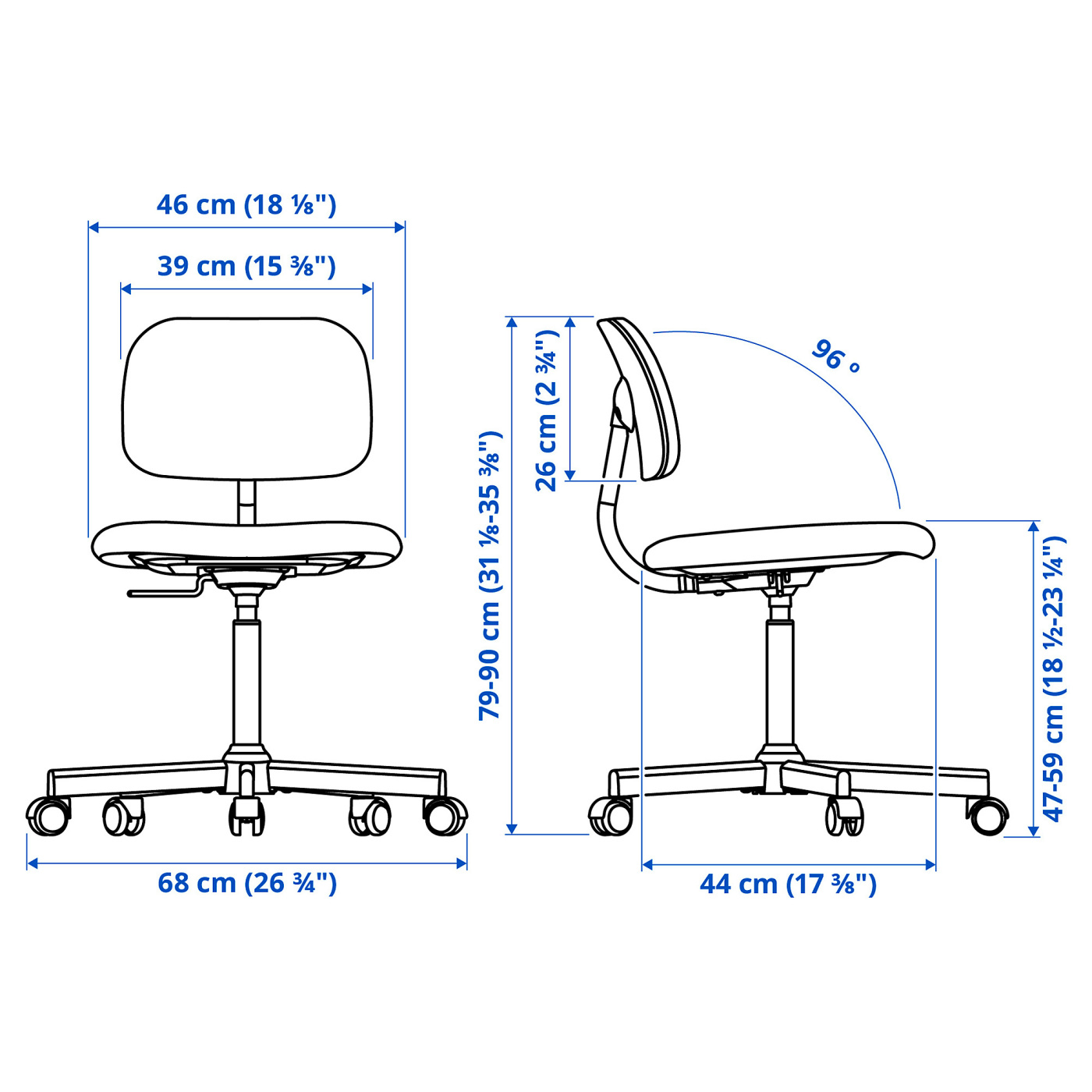 BLECKBERGET swivel chair Idekulla beige - IKEA