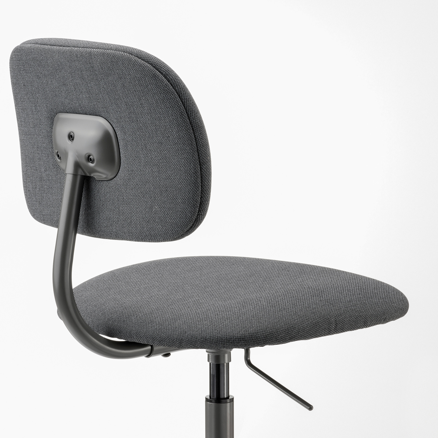BLECKBERGET swivel chair Idekulla dark grey - IKEA