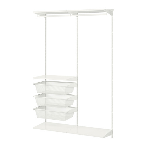 BOAXEL shelving unit white - IKEA