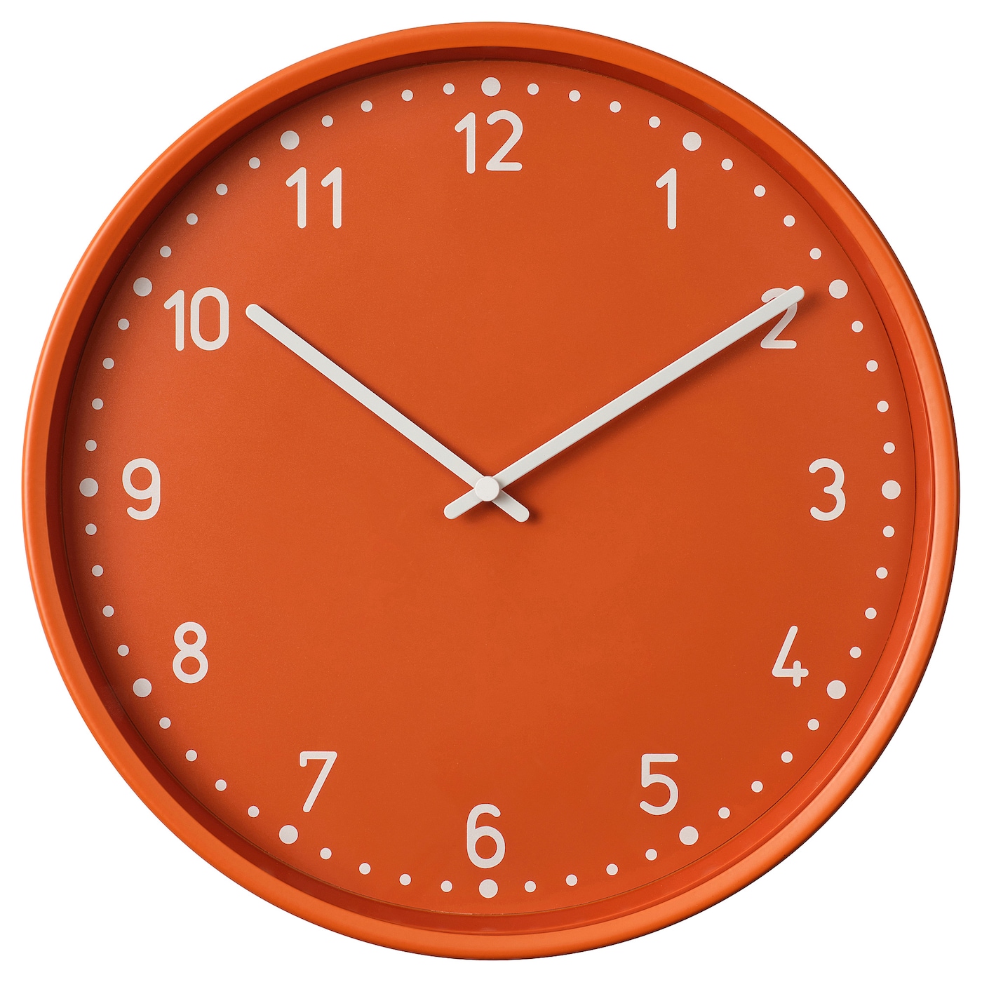BONDIS wall clock orange - IKEA