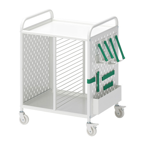 DRAGGAN trolley silver-colour - IKEA