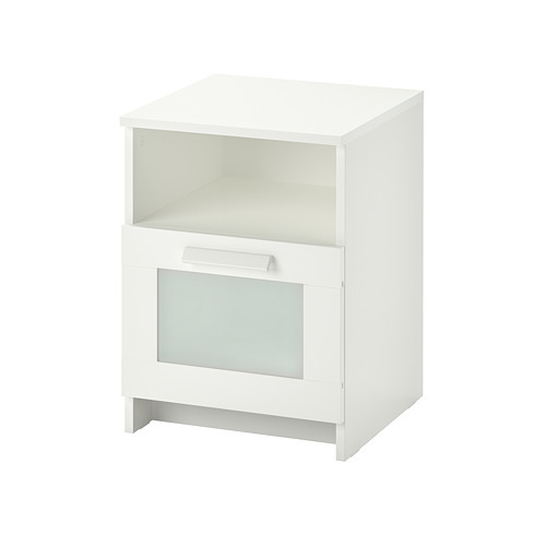 MUSKEN bedside table white - IKEA