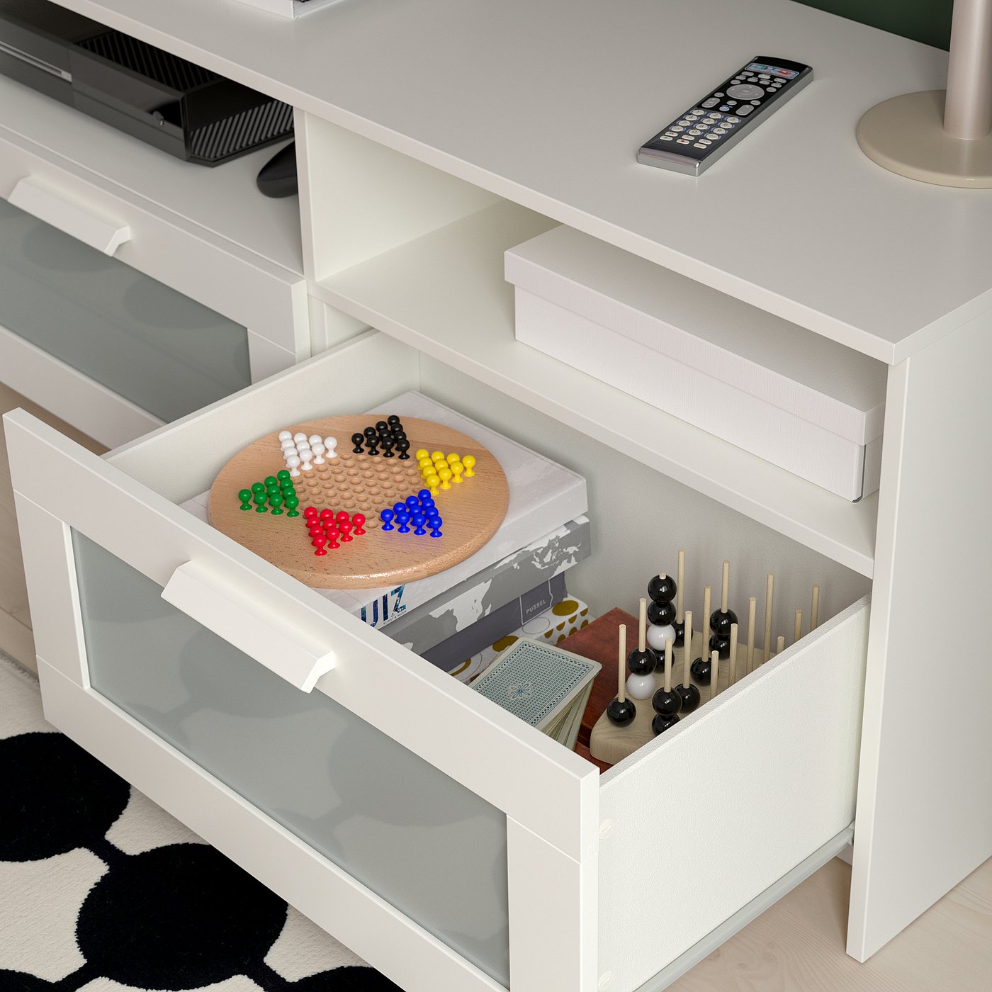 BRIMNES TV storage combination white - IKEA
