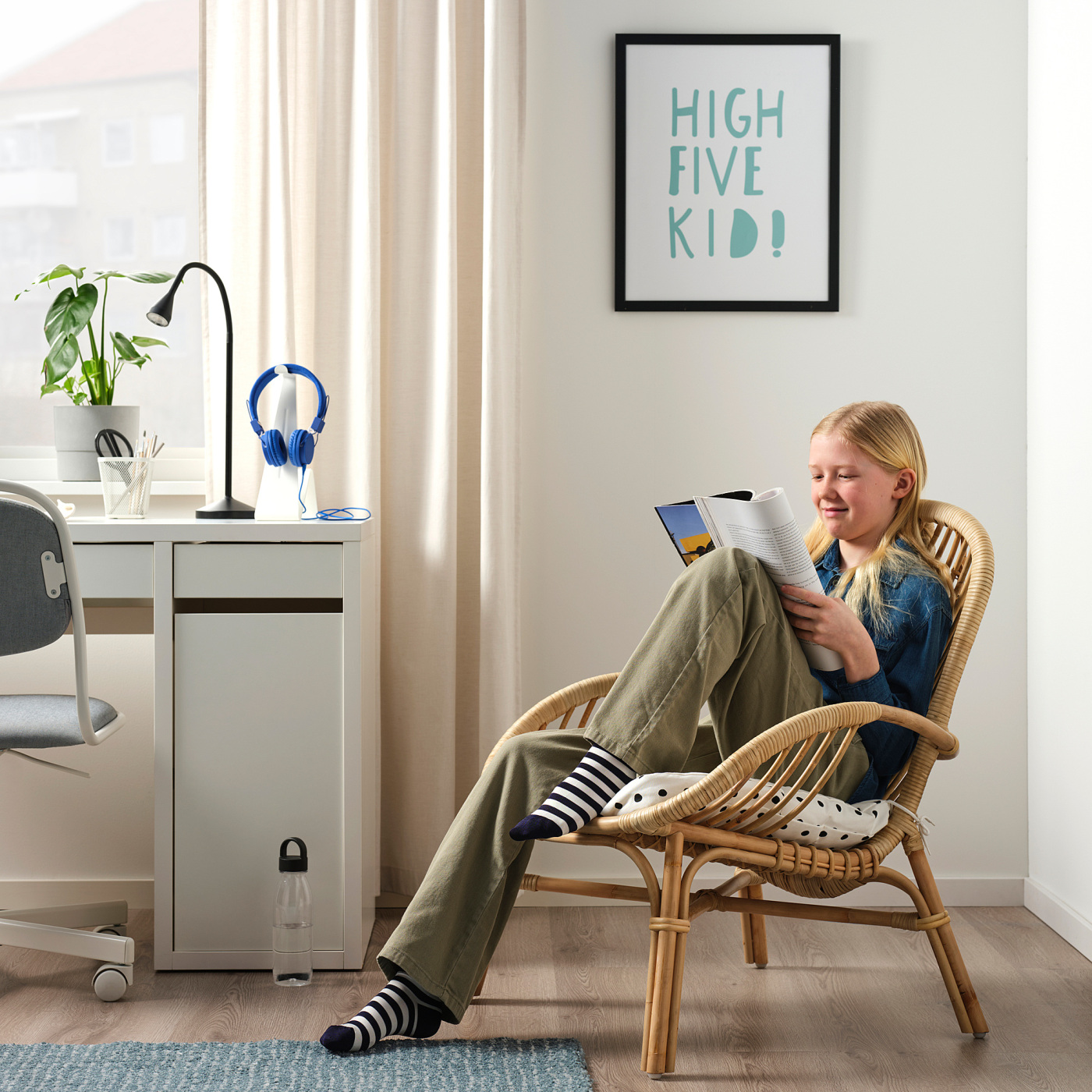 BROBOCK armchair rattan - IKEA
