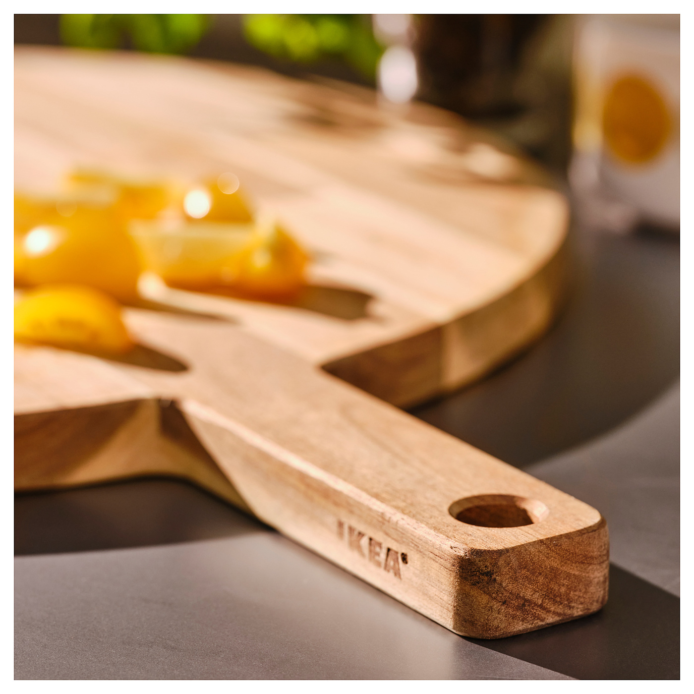 BRÖGGAN chopping board acacia - IKEA