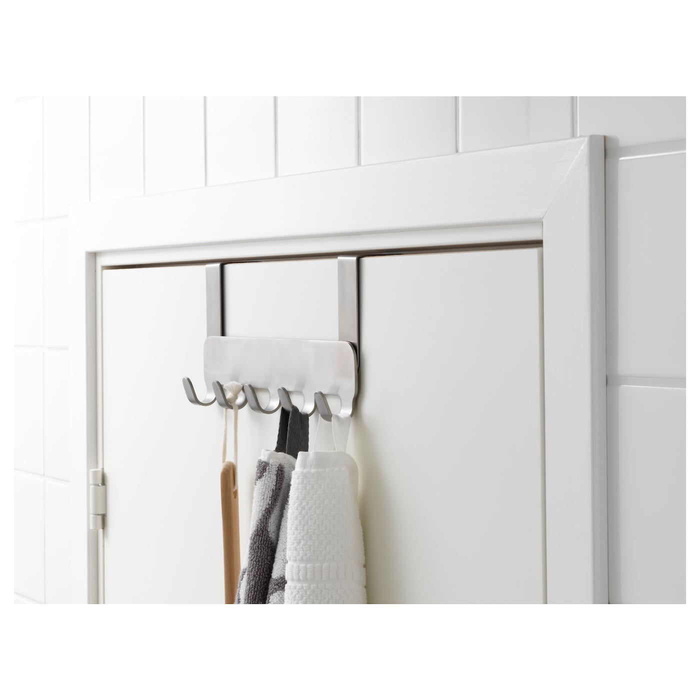 BROGRUND hanger for door stainless steel - IKEA
