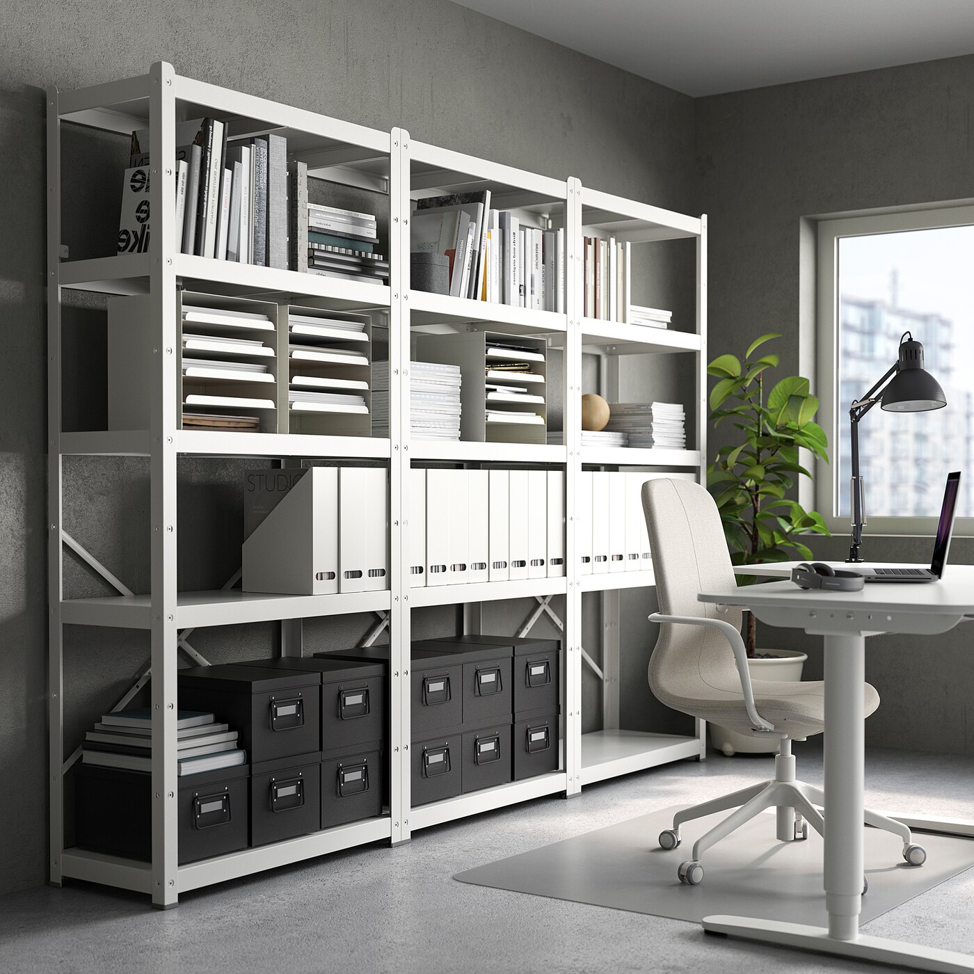 BROR shelving unit white - IKEA