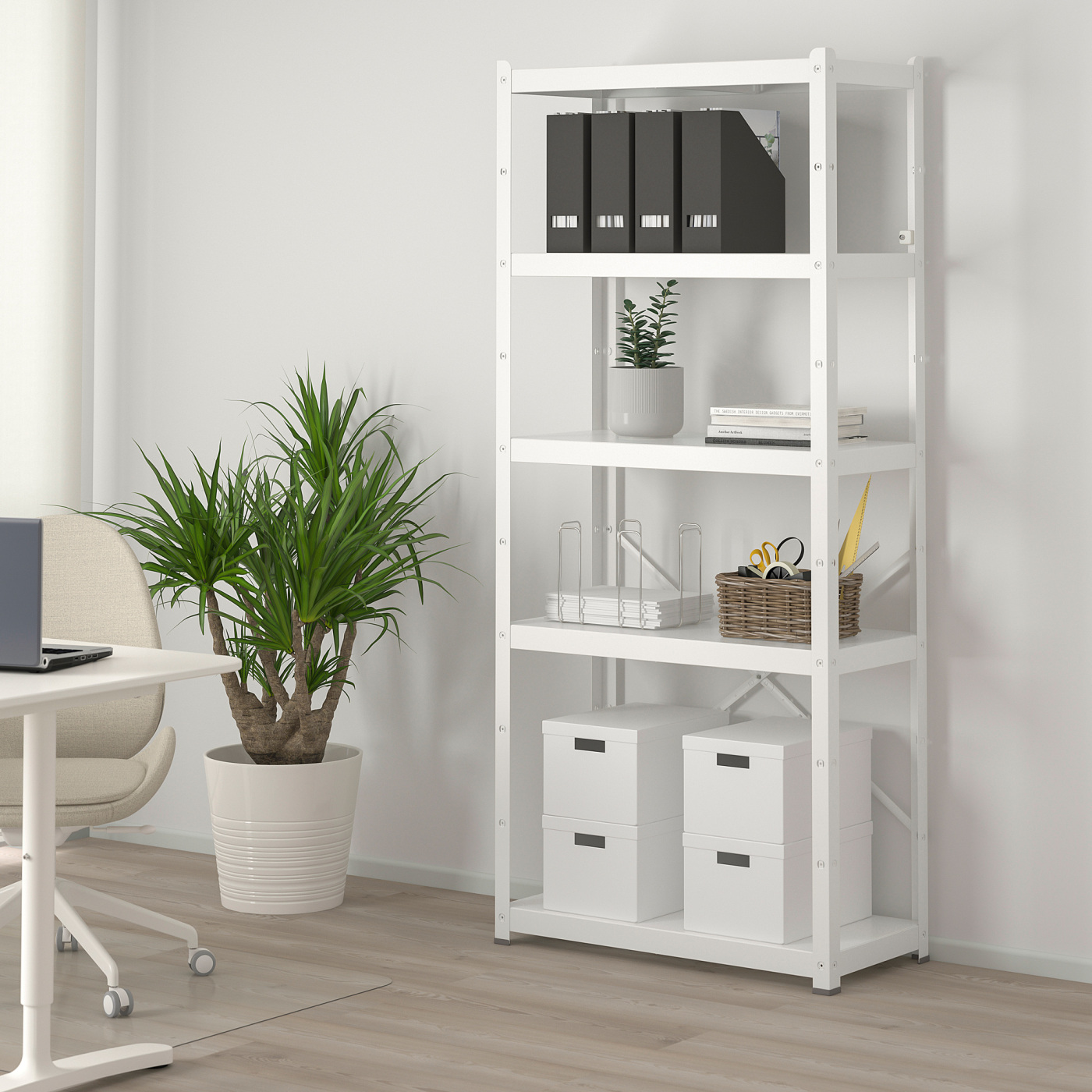 BROR shelving unit white - IKEA