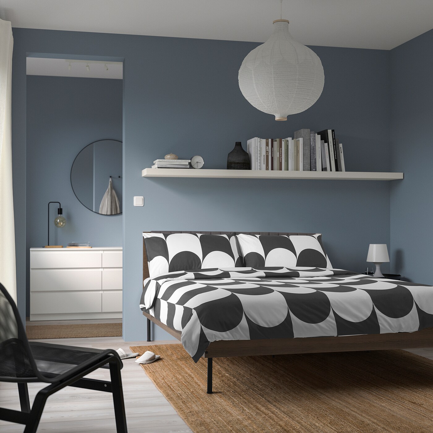 BRUKSVARA bed frame brown - IKEA