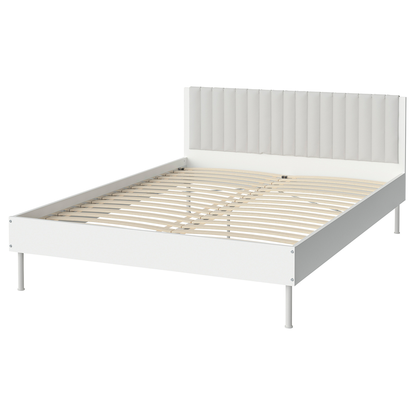 家具 IKEA Brusvara BRUKSVARA bed frame white - IKEA