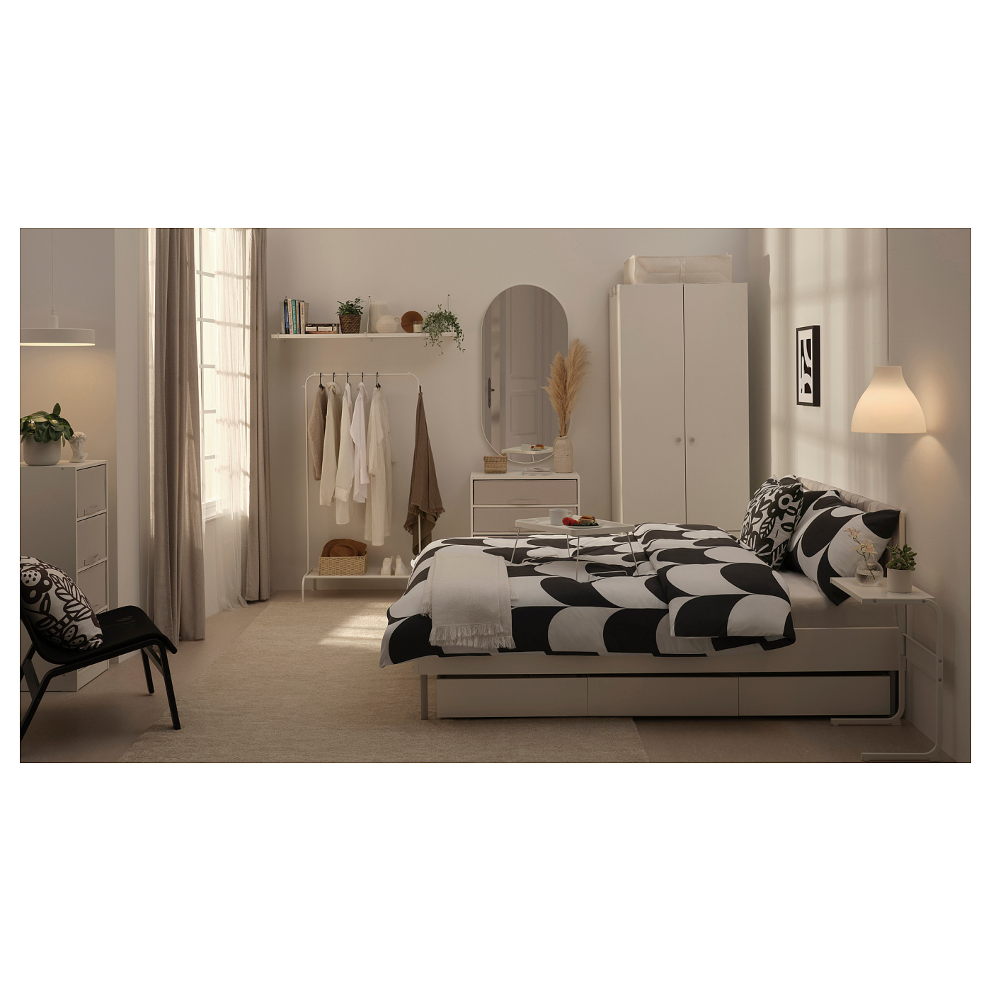 家具 IKEA Brusvara BRUKSVARA bed frame brown - IKEA