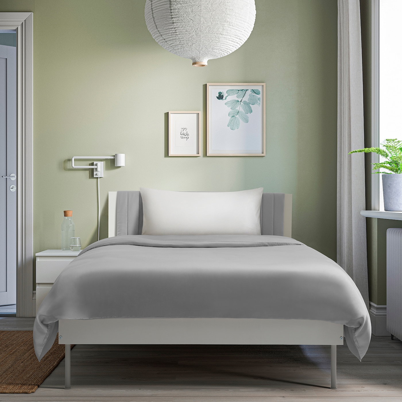 IKEA ベッド BRUKSVARA bed frame white - IKEA