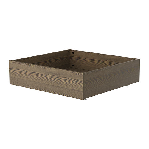 VARDÖ bed storage box black - IKEA