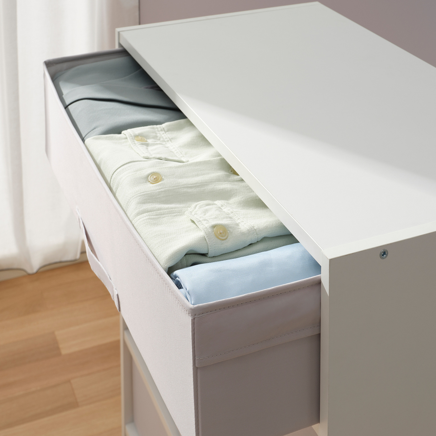 BRUKSVARA bedroom furniture, set of 9 white - IKEA