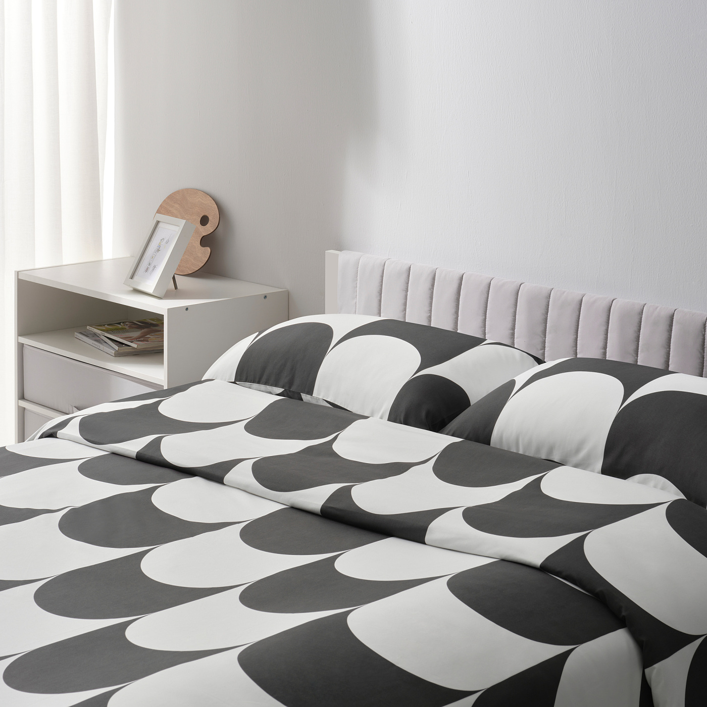 BRUKSVARA bedroom furniture, set of 9 white - IKEA