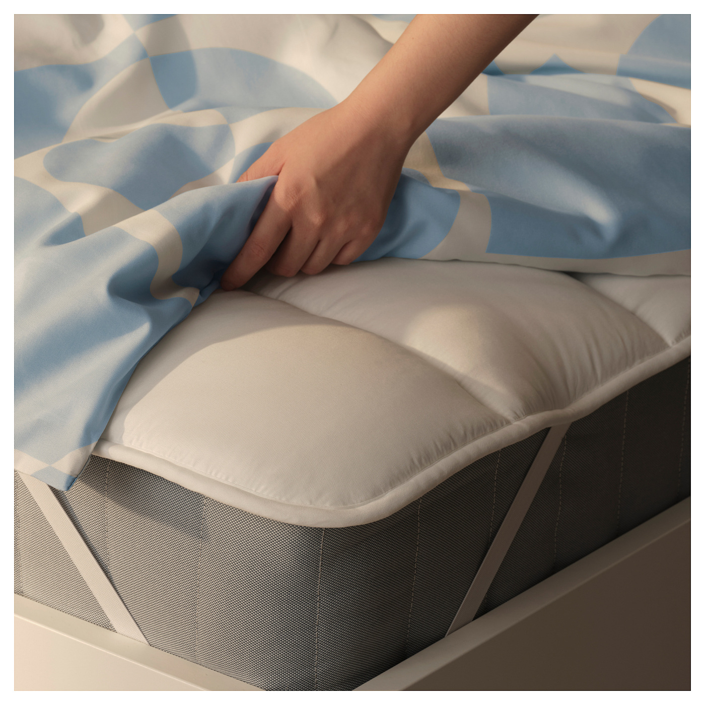 BRUKSVARA mattress pad white - IKEA