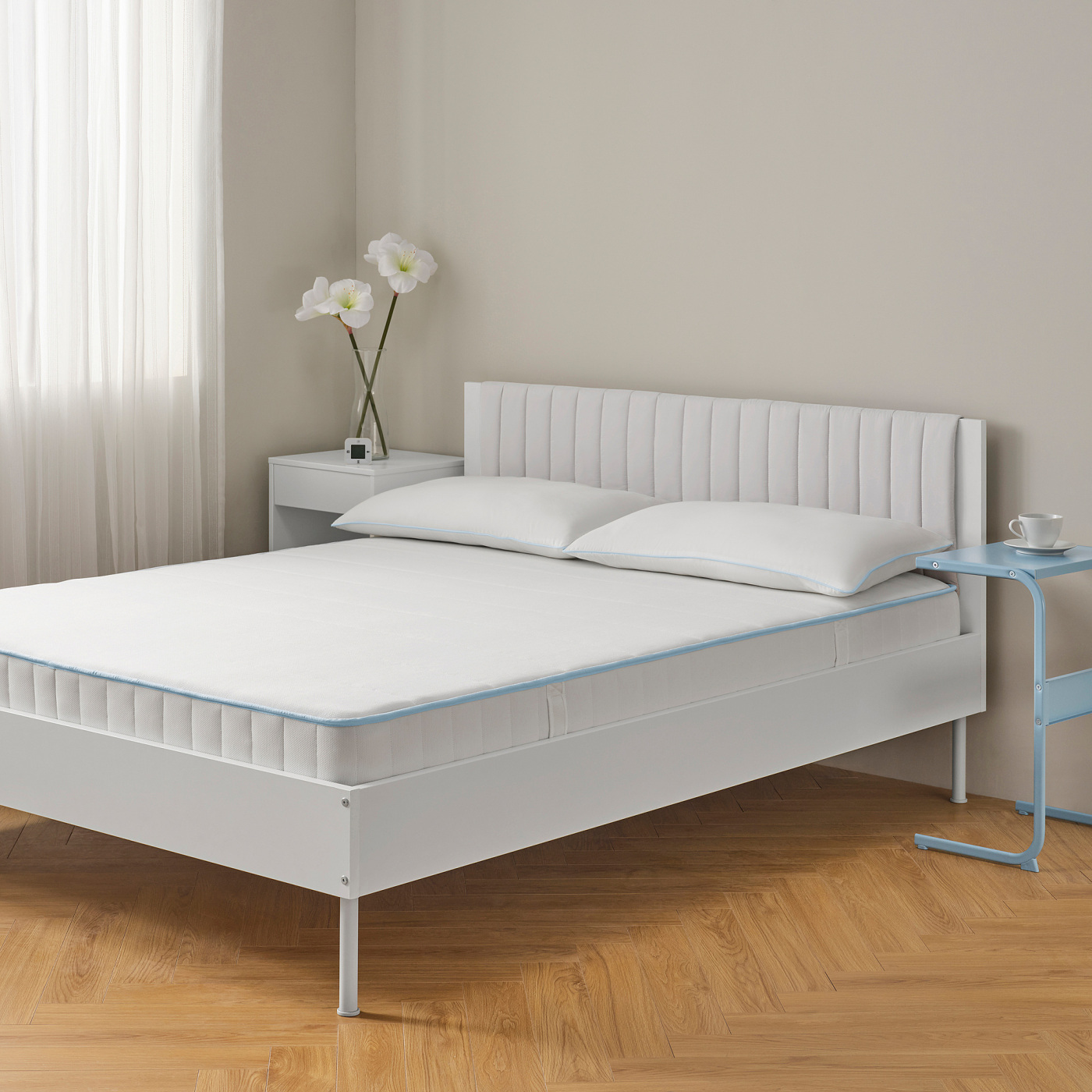 BRUKSVARA pocket sprung mattress extra firm white - IKEA