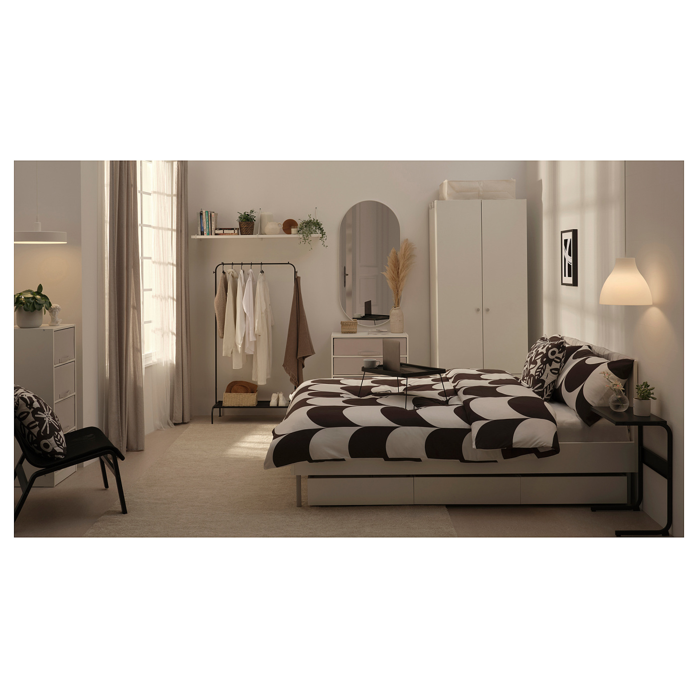 BRUKSVARA side table anthracite - IKEA