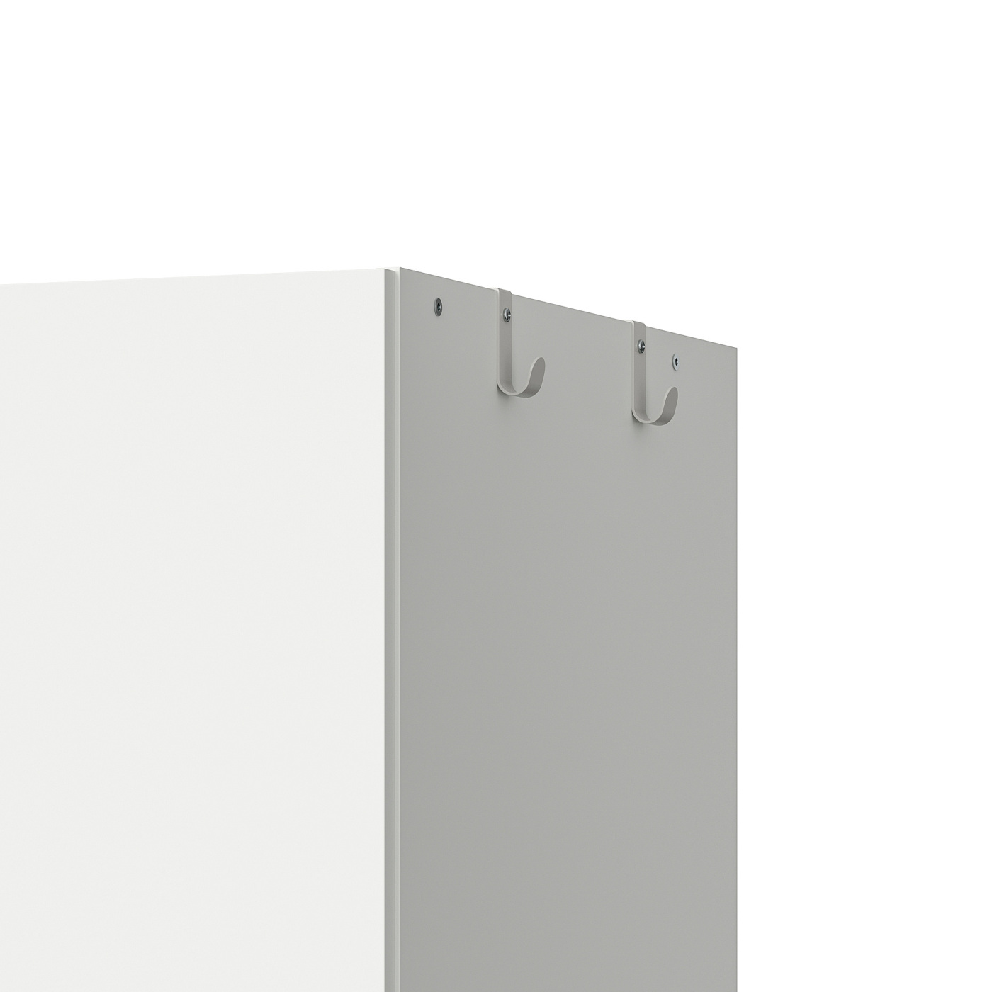 BRUKSVARA wardrobe with 2 doors and 2 drawers white - IKEA