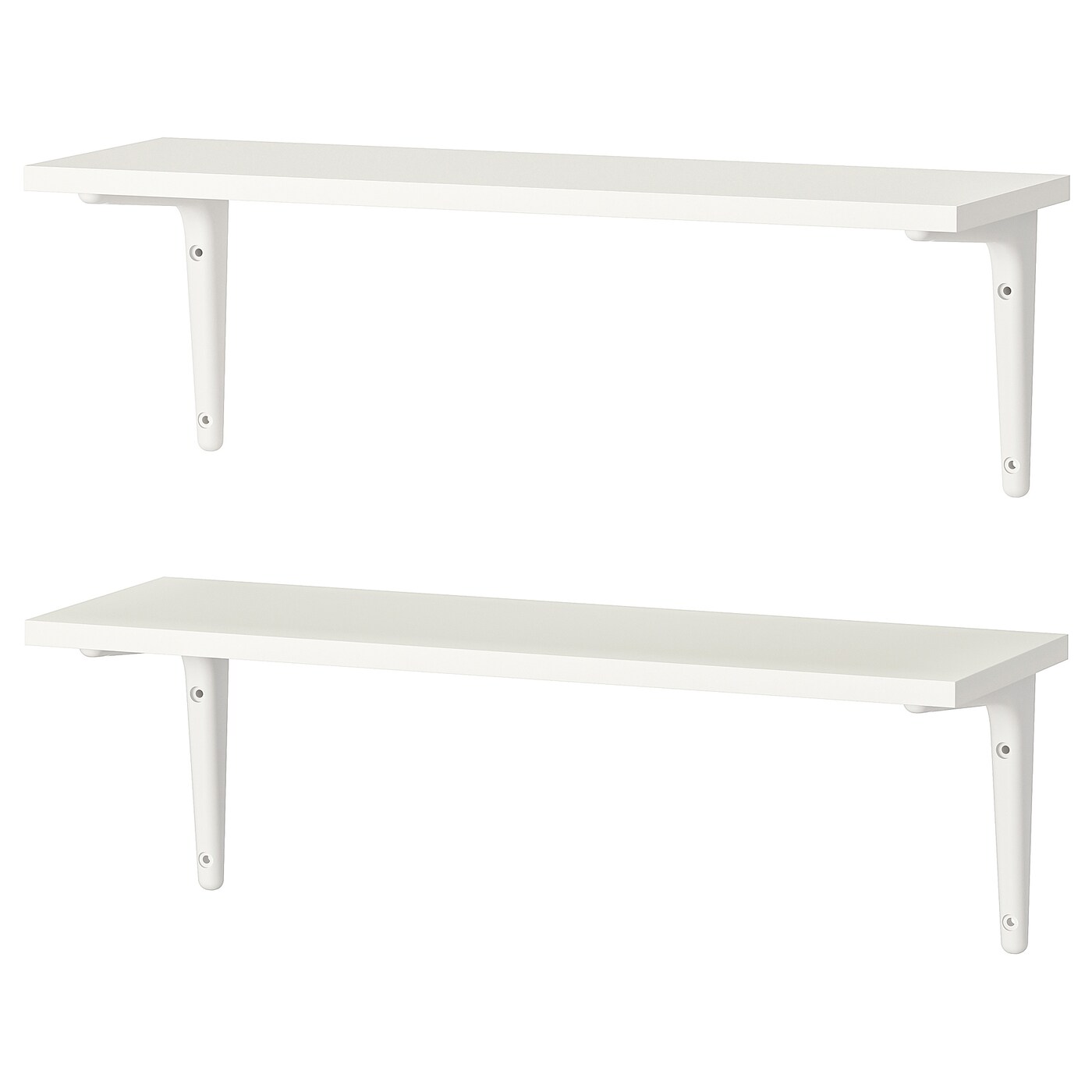 BURHULT / SIBBHULT wall shelf combination white/white - IKEA