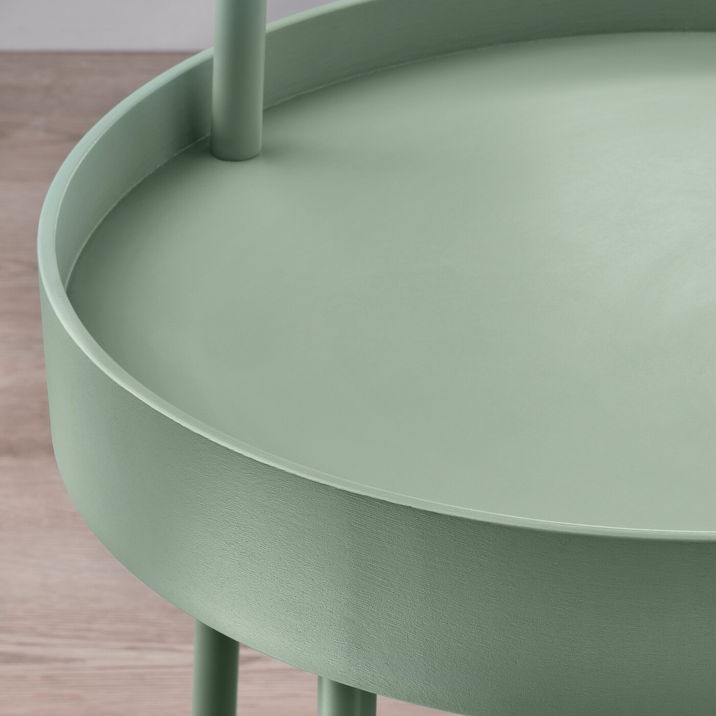 BURVIK side table light grey-green - IKEA