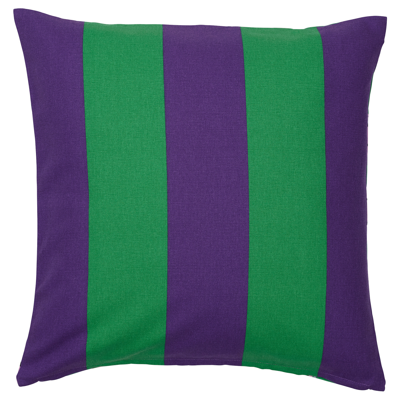 BUSKVICKER cushion cover purple/green - IKEA