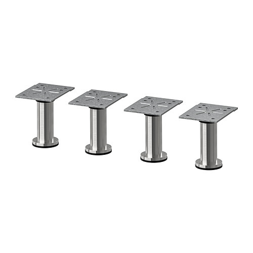 EKET foot, adjustable metal - IKEA