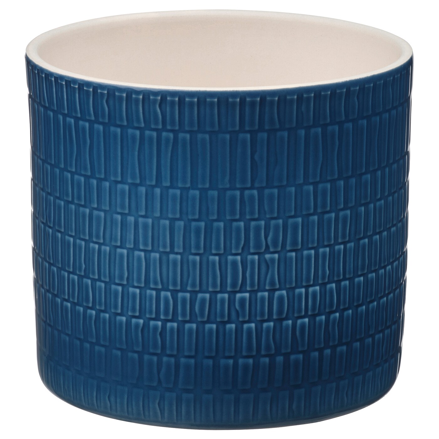 CHIAFRÖN plant pot in/outdoor dark blue - IKEA