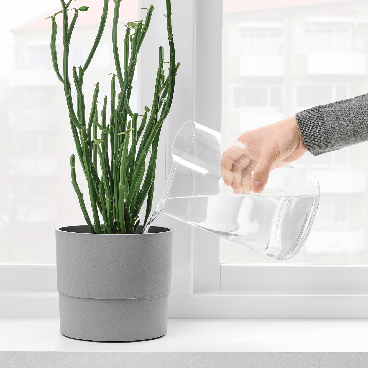 IKEA チリフルクト　クリア CHILIFRUKT vase/watering can clear glass - IKEA