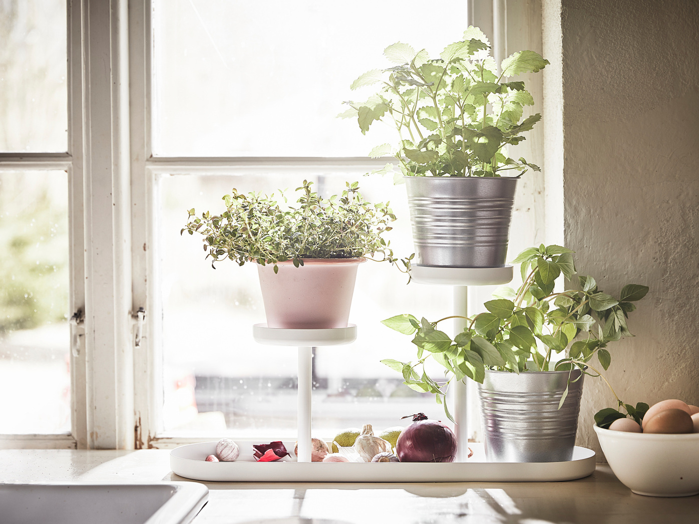 CHILISTRÅN plant stand white - IKEA