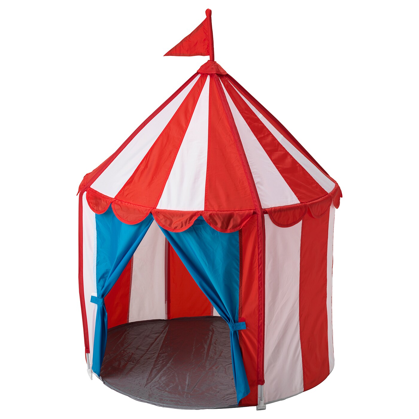 CIRKUSTÄLT children's tent red/blue white - IKEA
