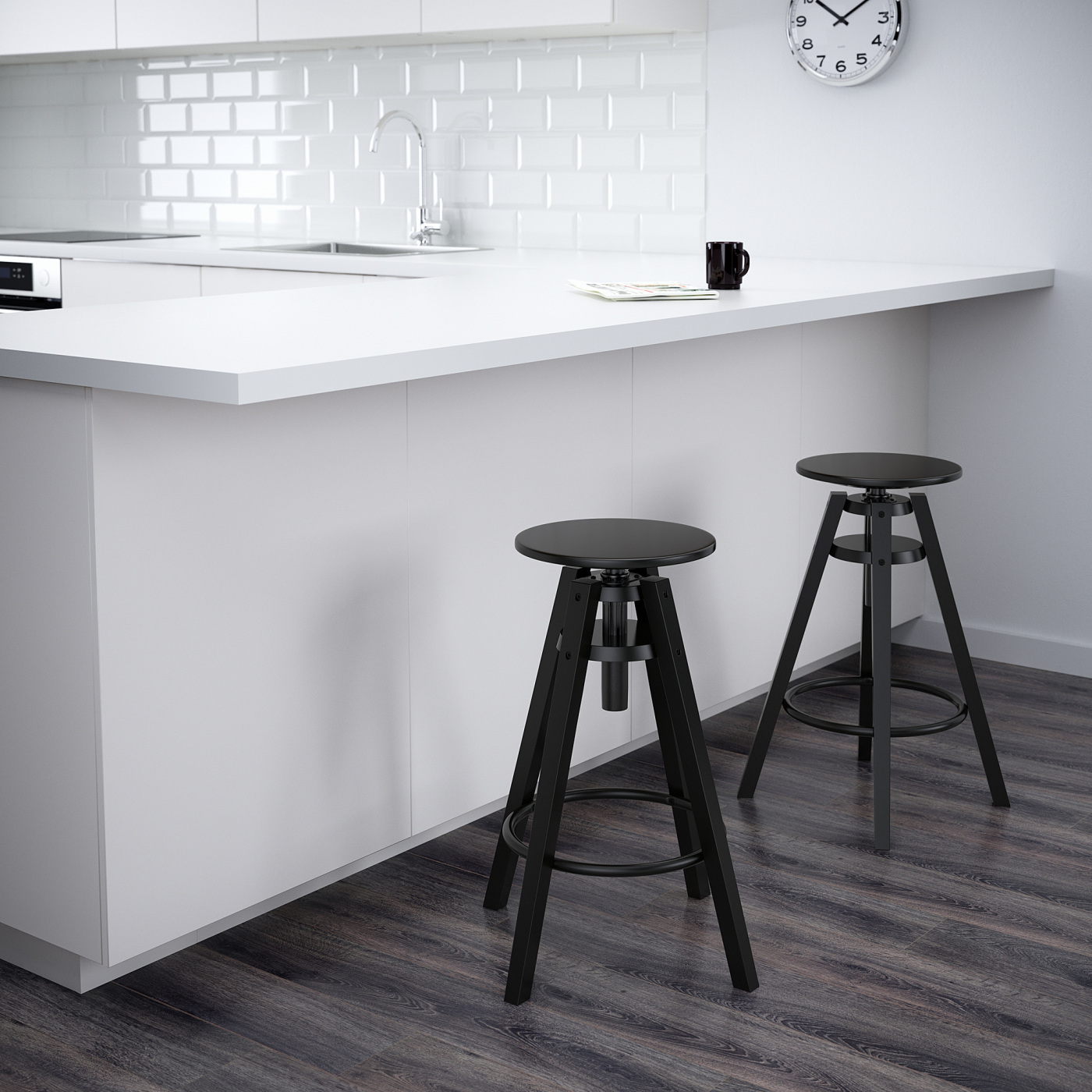 DALFRED bar stool black - IKEA