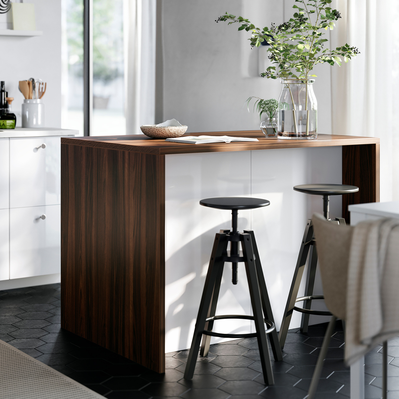 DALFRED bar stool black - IKEA