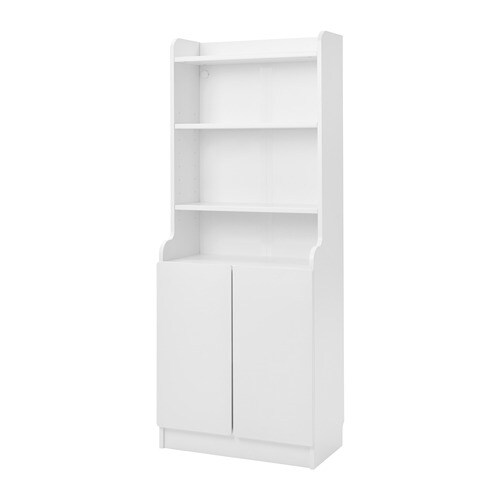 DALRIPA children's bookcase with door white/green - IKEA